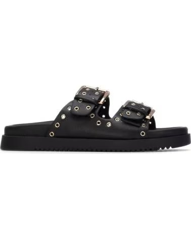 XTI SANDALIAS PLANAS MUJER 145083 NEGRO