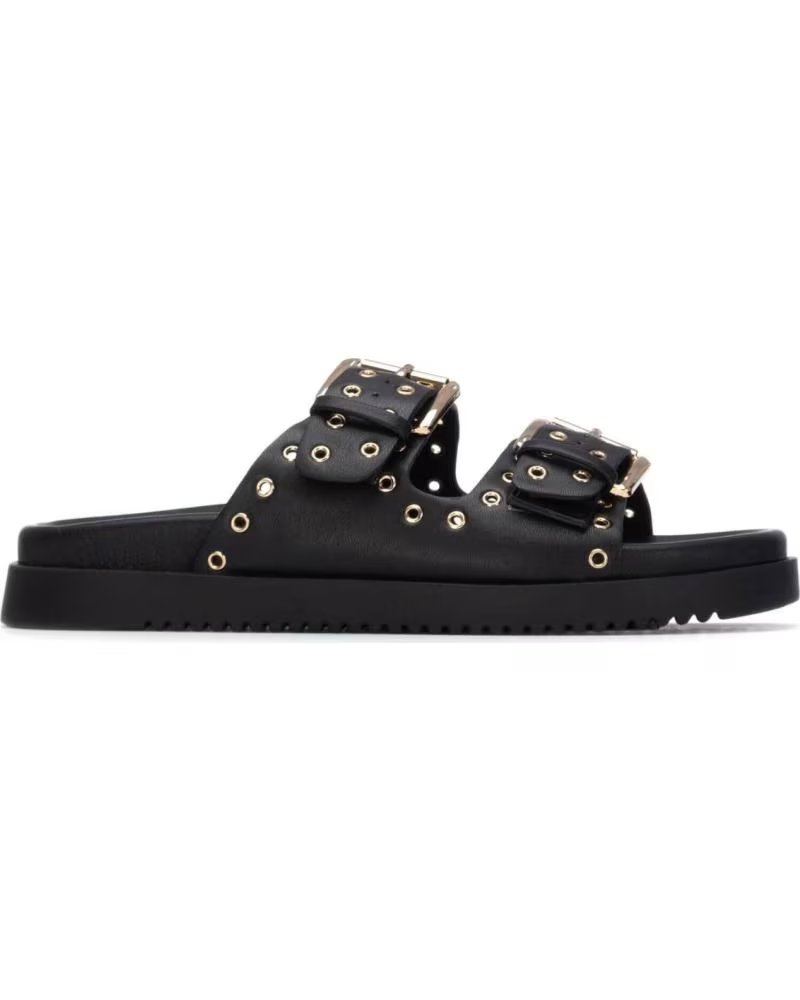 XTI SANDALIAS PLANAS MUJER 145083 NEGRO