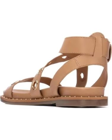 CARMELA RÖMERSANDALE MIT SCHNALLE UND ÖSENDETAILS BEIGE