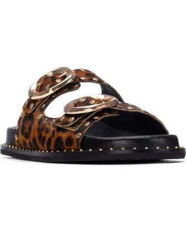 CARMELA SANDALE 163056 IMPRIMÉ ANIMAL AVEC BOUCLES LEOPARDO