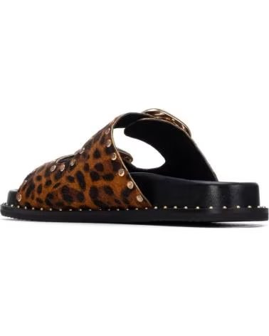 CARMELA SANDALE 163056 IMPRIMÉ ANIMAL AVEC BOUCLES LEOPARDO