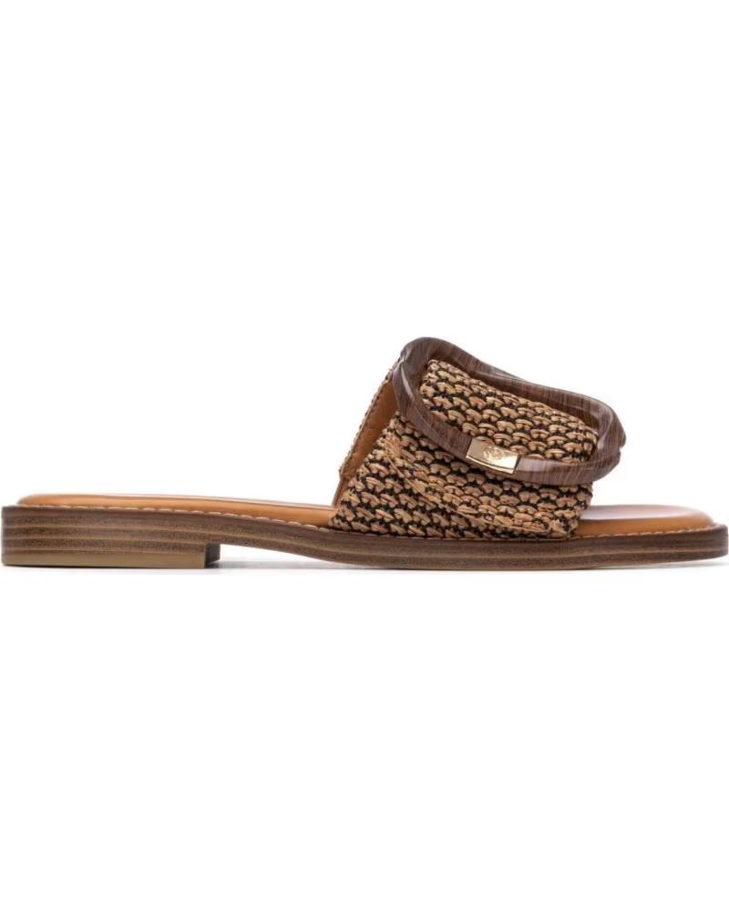 CARMELA SANDALIAS MUJER MODELO 163161C COLOR MARRON CAMEL