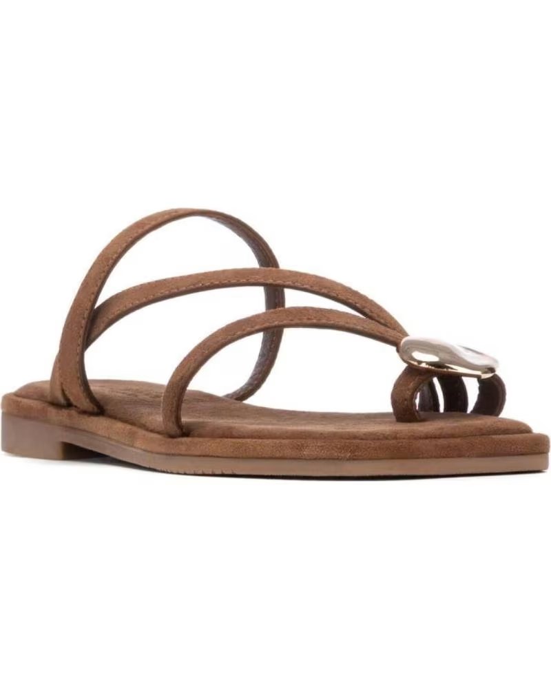 CARMELA SANDALIAS SANDALIA SRA PIEL EN MARRON PARA MUJER CAMEL