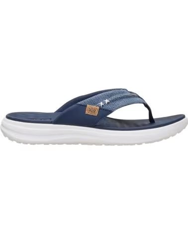 HEY DUDE CHANCLAS 223103400001 EN BEIGE PARA UNISEX NAVY