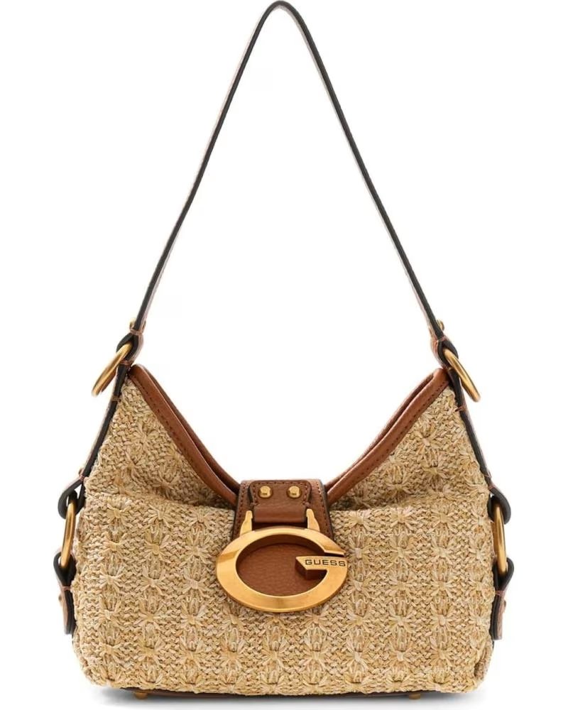 GUESS BOLSA DE OMBRO CAMDEN MINI COM DETALHE DE FIVELA CUERO