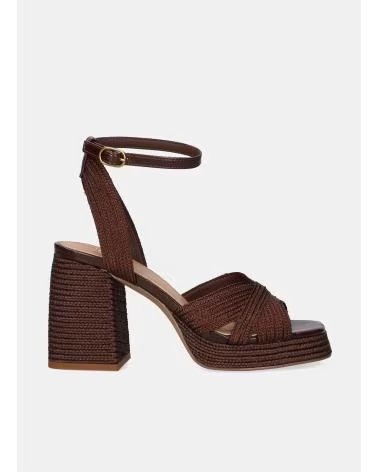 EXE SANDALIAS MUJER EXE MODELO HAVANA 309 COLOR MARRON BROWN