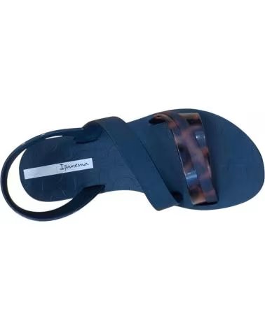 IPANEMA CHANCLAS 241303400005 EN NEGRO PARA MUJER BLACK-TURTLE-BEIGE