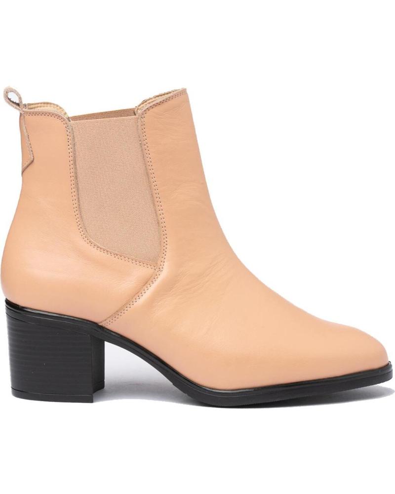 Botines de Mujer EVA MAÑAS BOTIN PIEL 1303 NUDE