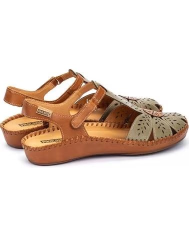 Sandalen-De-Mujer-PIKOLINOS-ZAPATO-SEMIABIERTO-CON-CIERRE-ADHERENTE-PARA-MUJER-P-VALLART-VERDE
