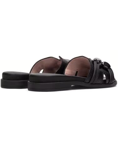 HISPANITAS SANDÁLIAS BOLERO COM DETALHE DE NÓ BLACKC003