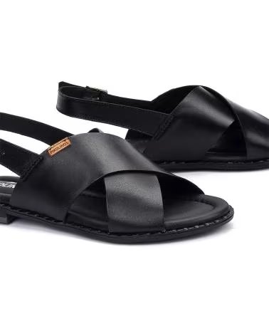 PIKOLINOS SANDALIAS DE PIEL W0X-0576 ALGAR BLACK