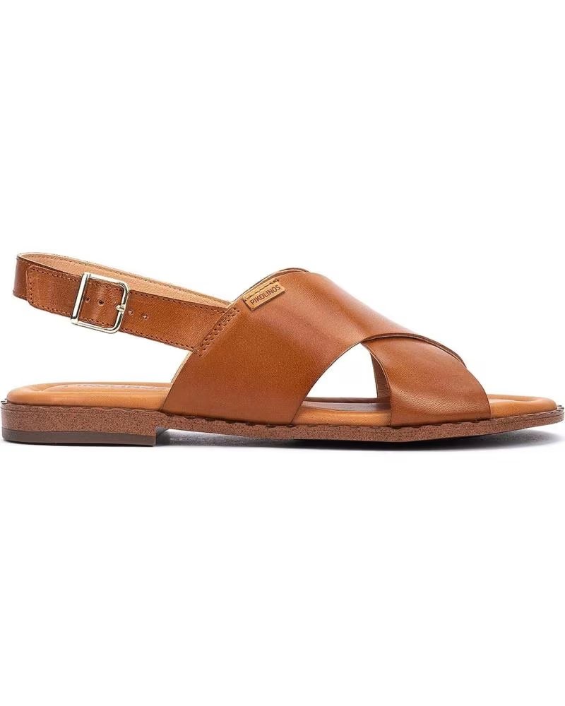 PIKOLINOS SANDALES W0X-0576 ALGAR À BRIDES CROISÉES BRANDY