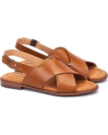 PIKOLINOS SANDALES W0X-0576 ALGAR À BRIDES CROISÉES BRANDY