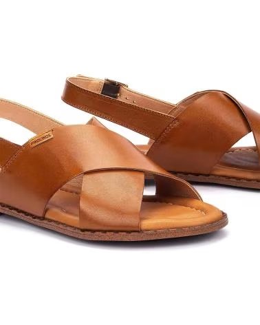 PIKOLINOS SANDALES W0X-0576 ALGAR À BRIDES CROISÉES BRANDY
