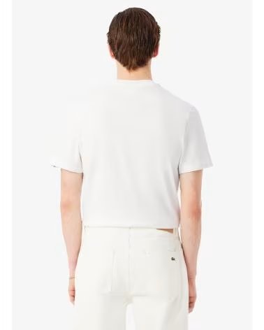 LACOSTE CAMISETA HOMBRE TH0888 BLANCO