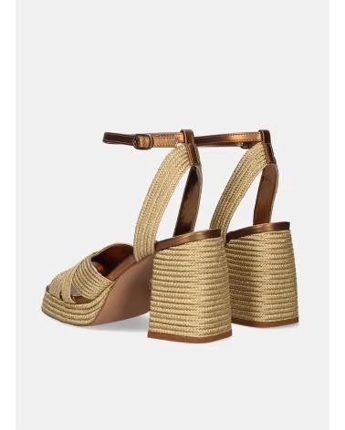 EXE SANDALIAS MUJER EXE MODELO HAVANA 309 COLOR ORO BRONZE