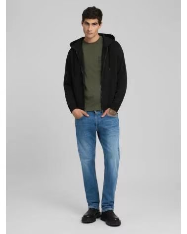 REPLAY GIACCA CON CAPPUCCIO M3188 NEGRO