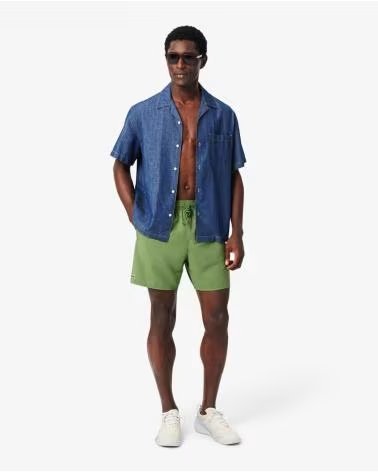 LACOSTE COSTUME DA BAGNO COLOR MENTA