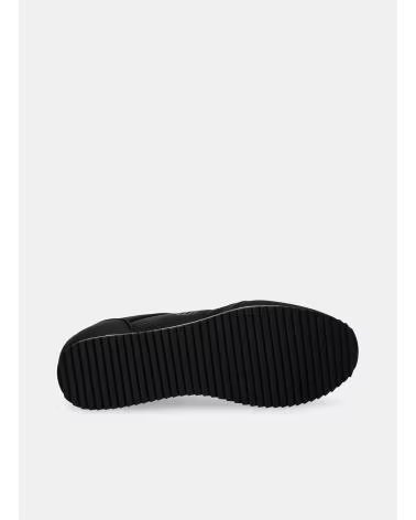 EMPORIO ARMANI EA7 SNEAKER MIT SEITLICHEM LOGO NEGRO