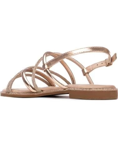 XTI FLAT METALLIC STRAP SANDALS XTI 145106 NUDE