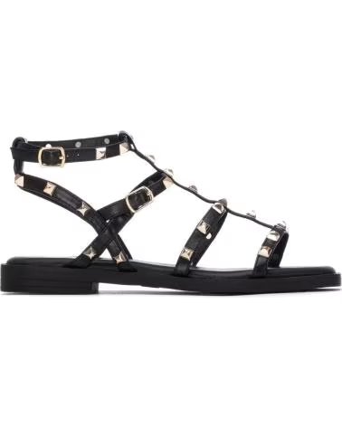XTI Sandalias Planas Mujer 145149 Negro NEGRO