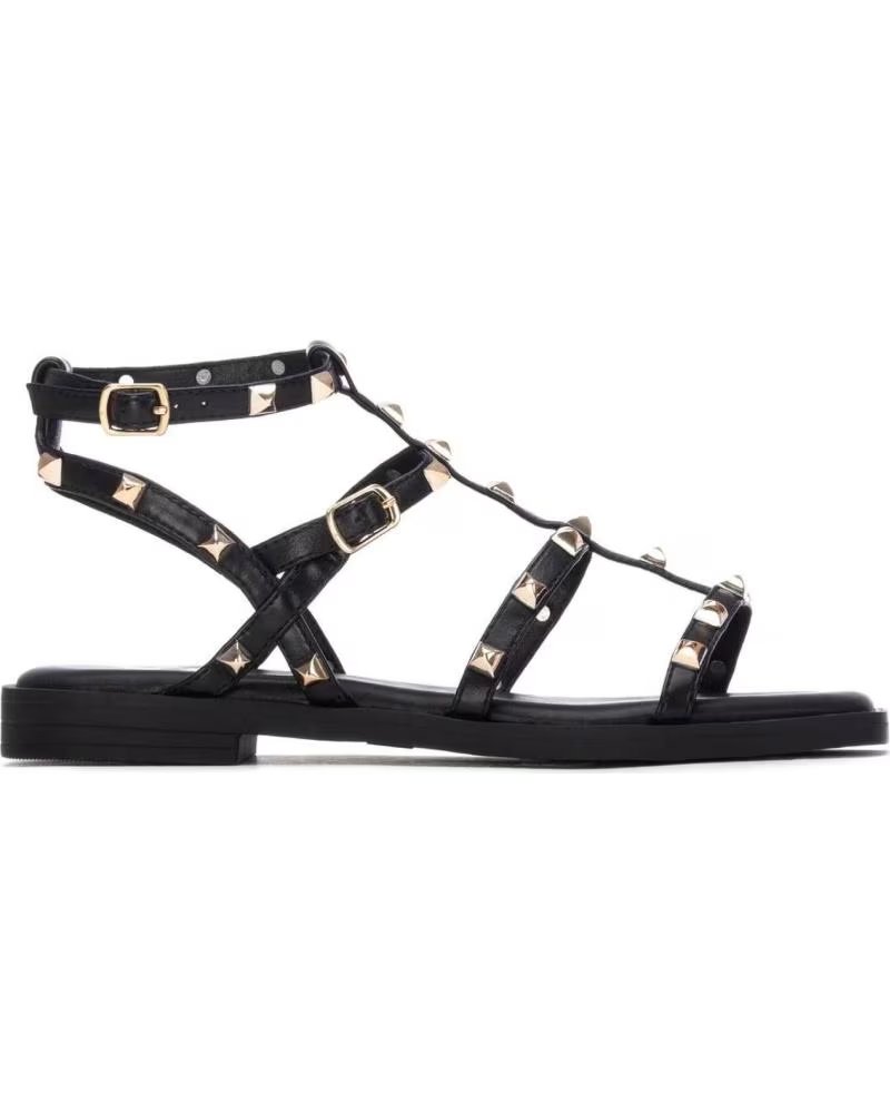 XTI Sandalias Planas Mujer 145149 Negro NEGRO