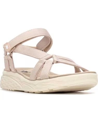XTI Sandalias Planas Mujer 145463 Beig BEIGE