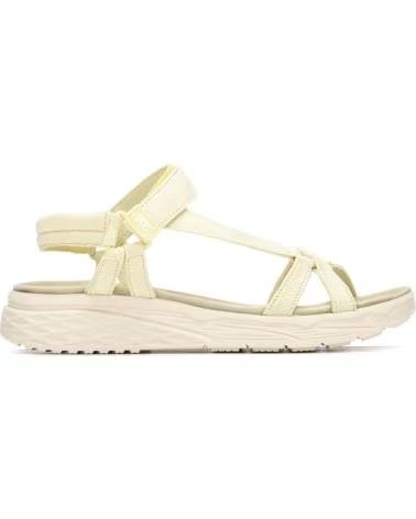 XTI SANDALE DÉCONTRACTÉE 145463 AVEC BRIDES RÉGLABLES EN JAUNE AMARILLO