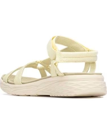 XTI SANDALE DÉCONTRACTÉE 145463 AVEC BRIDES RÉGLABLES EN JAUNE AMARILLO
