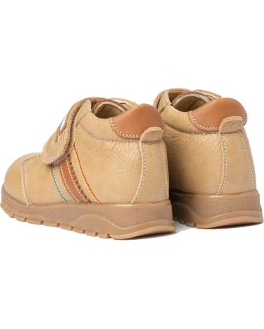 Botines de Niña y Niño ANGELITOS BOTA SPORT PIEL 720 CAMEL