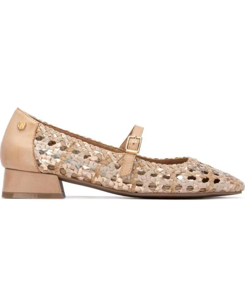CARMELA MANOLETINAS ZAPATO SRA PIEL EN PARA MUJER BEIGE