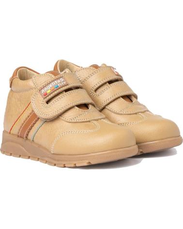 Botines de Niña y Niño ANGELITOS BOTA SPORT PIEL 720 CAMEL