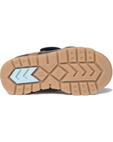 Botines de Niña y Niño ANGELITOS BOTA SPORT PIEL 720 MARINO