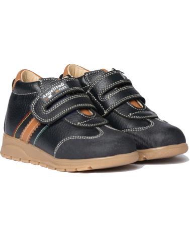 Botines de Niña y Niño ANGELITOS BOTA SPORT PIEL 720 MARINO