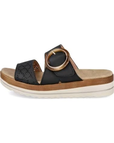 PINKDESERT SANDÁLIAS COM FIVELA BL2609-1 NEGRO