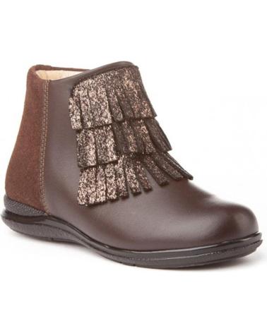 Botins de Menina e Menino ANGELITOS BOTIN PIEL 750 CHOCOLATE