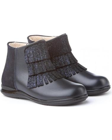Stivaletti per Bambina ANGELITOS BOTIN PIEL 750 MARINO