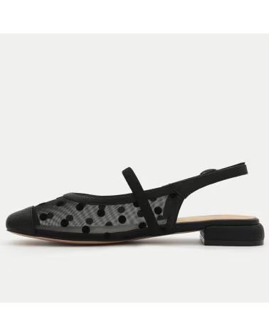 AZAREY SANDALIAS 070-395406 EN PARA MUJER NEGRO