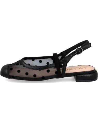AZAREY SANDALIAS 070-395406 EN PARA MUJER NEGRO