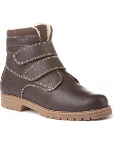 Botins de Menina e Menino ANGELITOS BOTIN PIEL 761 CHOCOLATE