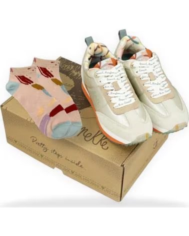 Sportif pour Femme ANEKKE BASKETS ANEKKE 40360-404 PLATINE PLATINO