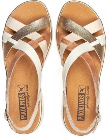 PIKOLINOS PIKOLINOS W4N-0650C1 SANDALEN AUS LEDER HIELO