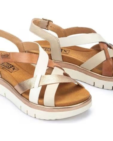 PIKOLINOS PIKOLINOS W4N-0650C1 SANDALEN AUS LEDER HIELO