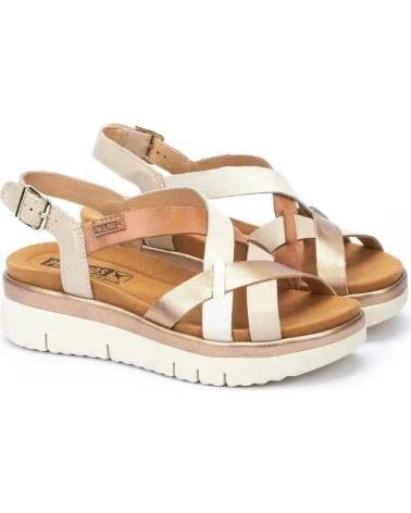 PIKOLINOS PIKOLINOS W4N-0650C1 SANDALEN AUS LEDER HIELO