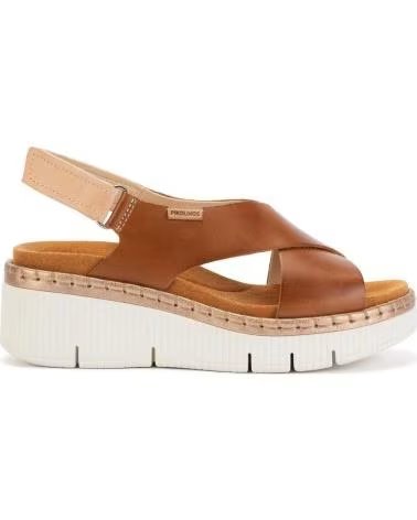 PIKOLINOS SANDÁLIAS PIKOLINOS W0K-0606C1 COM PLATAFORMA CUERO