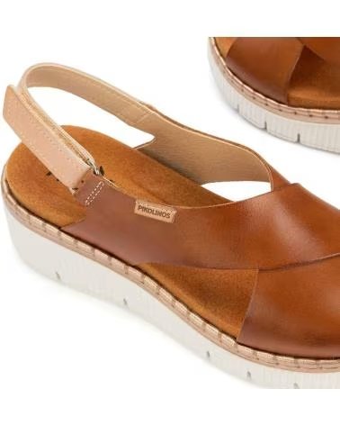 PIKOLINOS SANDÁLIAS PIKOLINOS W0K-0606C1 COM PLATAFORMA CUERO