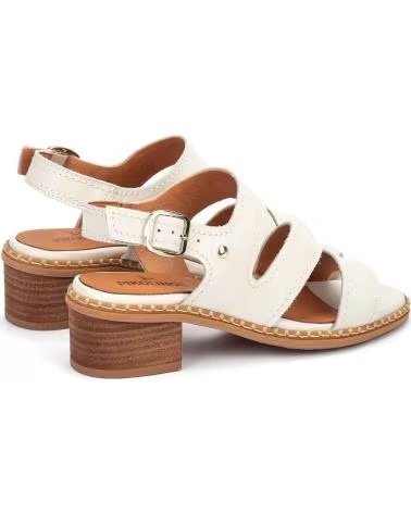 PIKOLINOS SANDÁLIAS PIKOLINOS W3H-1635 COM SALTO BLOCO CREMA