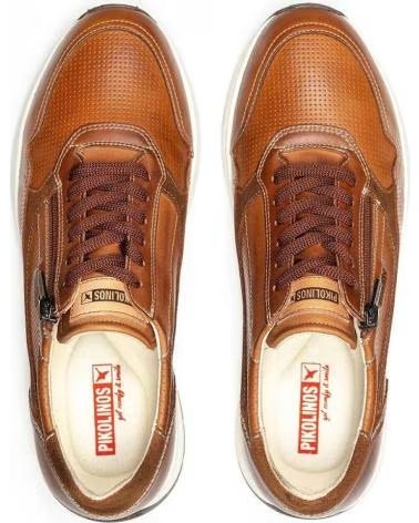 PIKOLINOS ZAPATILLAS M2B-6263C1 CON CIERRE DE CREMALLERA CUERO