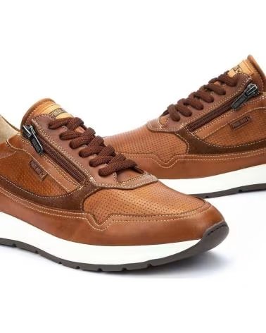 PIKOLINOS ZAPATILLAS M2B-6263C1 CON CIERRE DE CREMALLERA CUERO