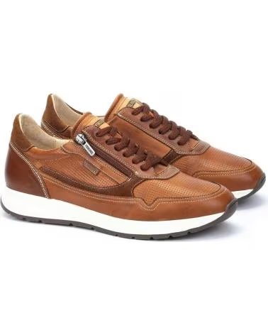 PIKOLINOS ZAPATILLAS M2B-6263C1 CON CIERRE DE CREMALLERA CUERO